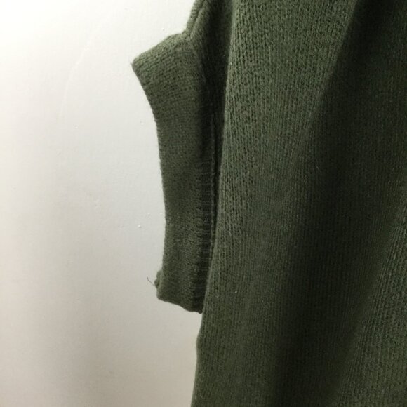 Akemi & Kin Olive Poncho-Style Cardigan - Picture 8 of 12